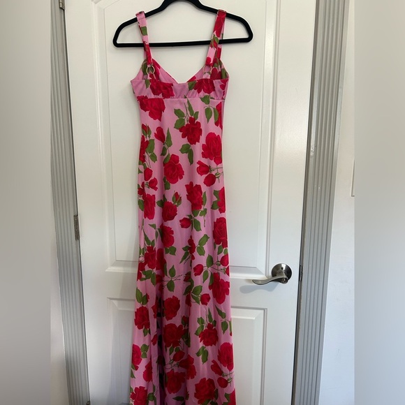 SHOW ME YOUR MUMU maude maxi dress in heart throb floral size small NWOT - Picture 10 of 13